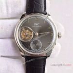 Swiss IWC Schaffhausen Tourbillon Copy Watch Stainless Steel ZF Factory